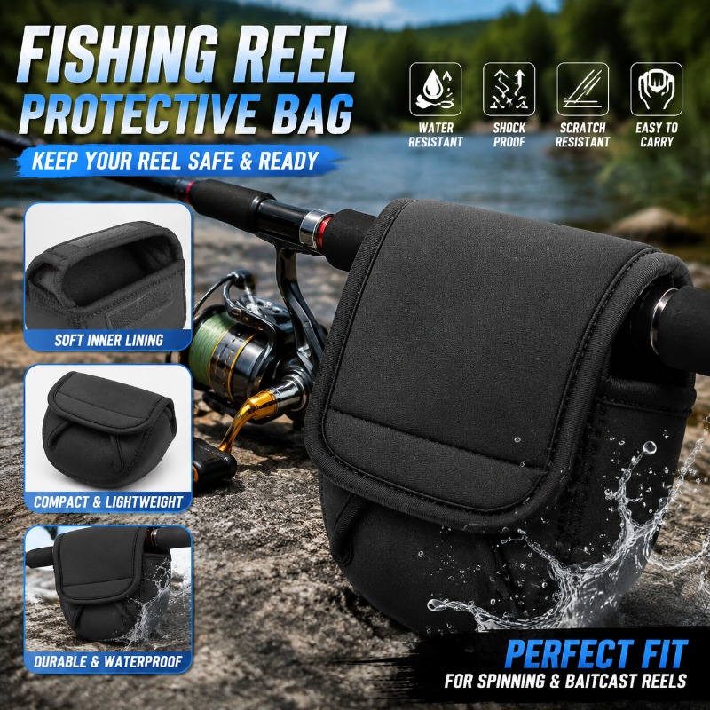 Fishing Line Box - Pokrowiec ochronny na kołowrotek wędkarski, etui