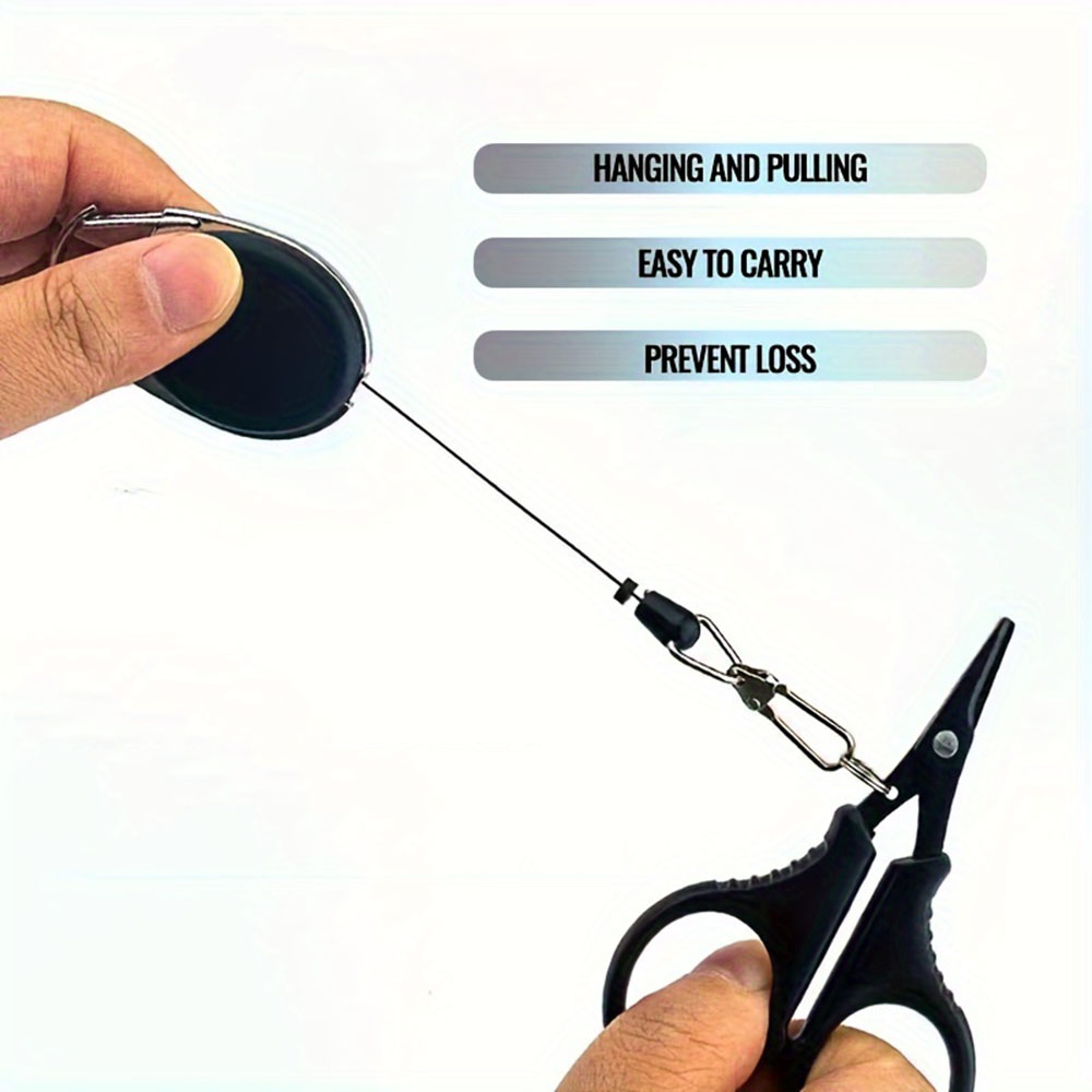 1 zestaw Tytanowo powlekane no – Fishing Line Cutter recenzja i cena
